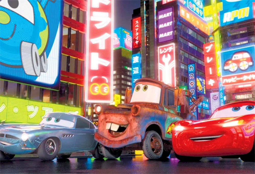 Lightning McQueen cartoon