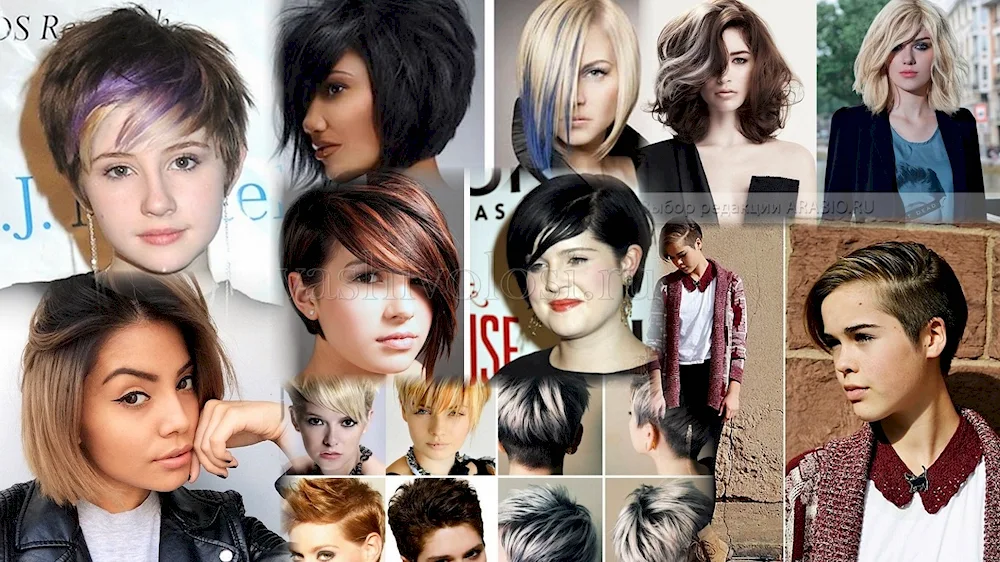 Youth haircut for a female