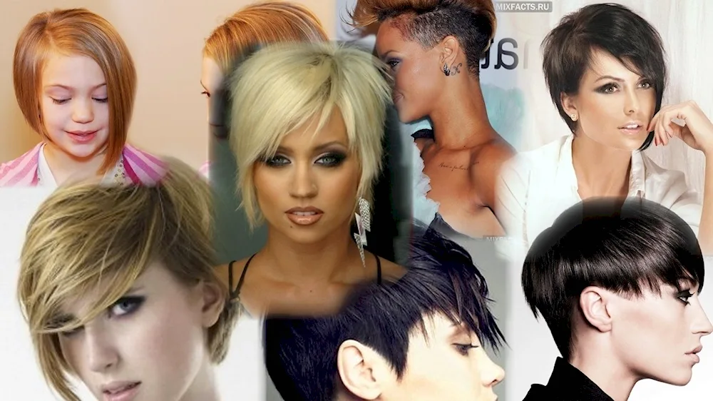 Youth haircut for women