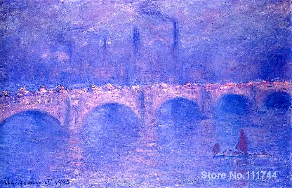 Monet Waterloo Bridge