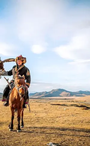 Mongolian steppe nomad