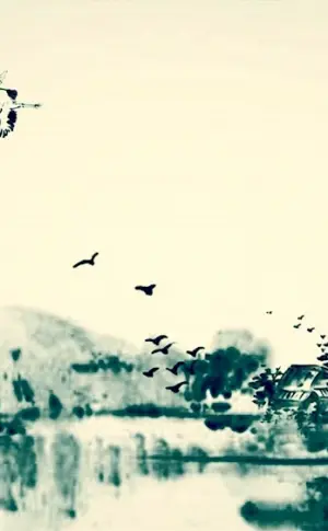 Monochrome painting