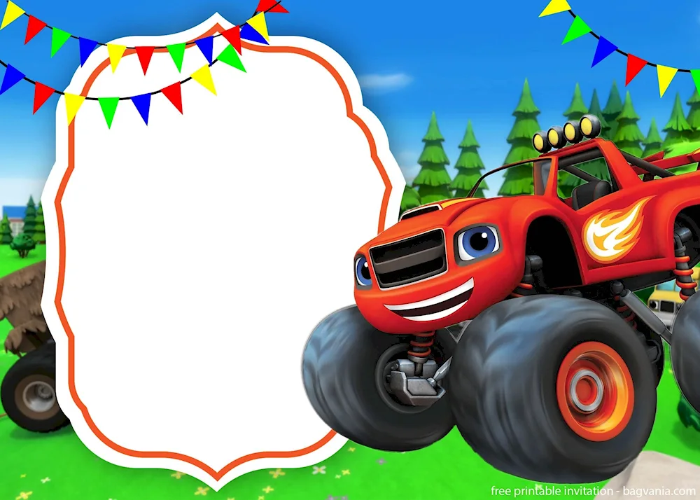 Monster Truck Wonder Machines Blaze