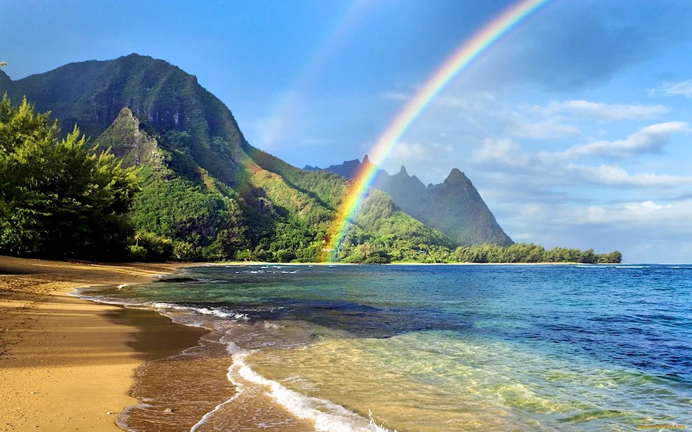 Sea and mountains