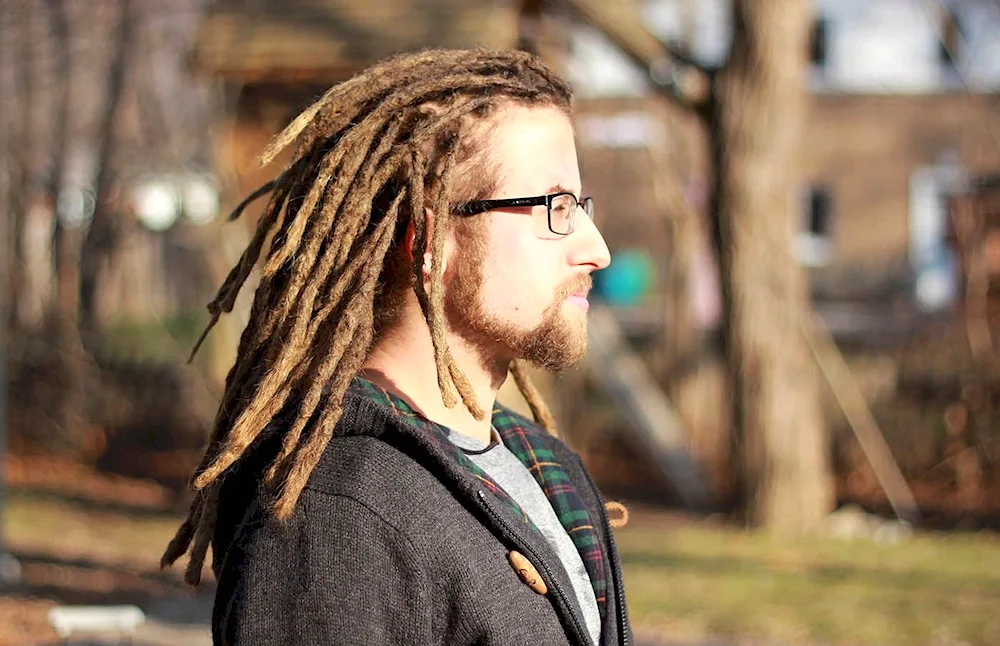 Men's hairstyles with the braids
