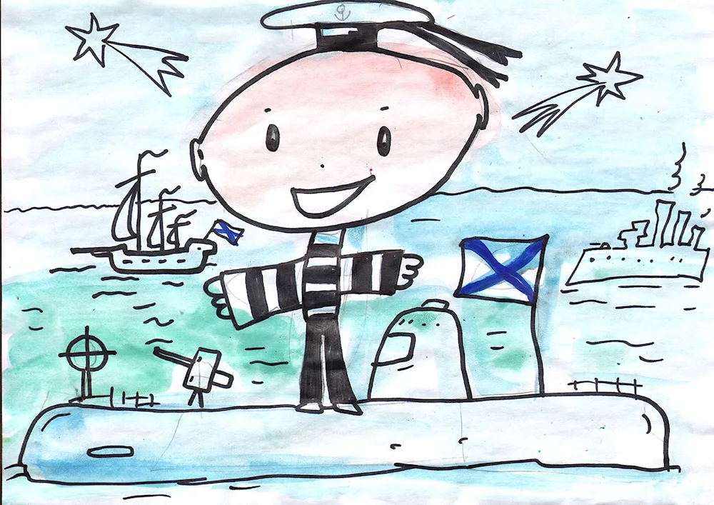 Multiature girls sailors
