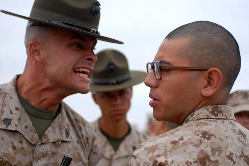 U.S. Marine haircut