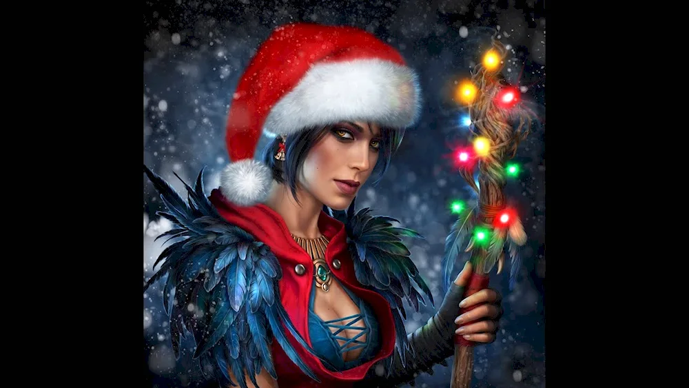 Morrigan New Year art