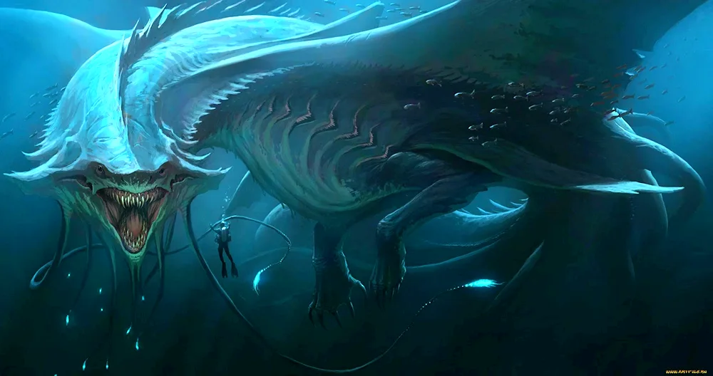 The sea wyvern- Leviathan