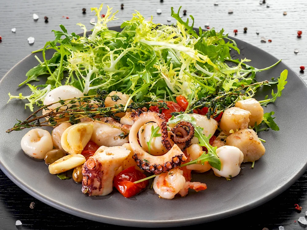 Scallop clams