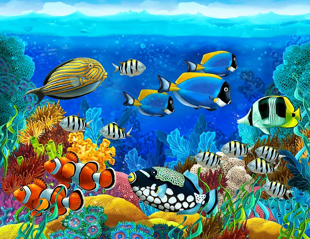 Caribbean coral reefs