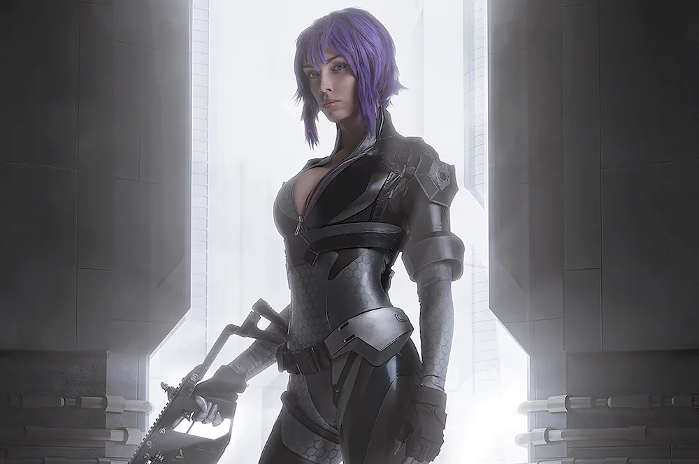 Motoko Kusanagi cyberpunk 2077