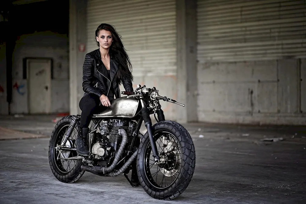 Motorbike. Lisbeth Salander