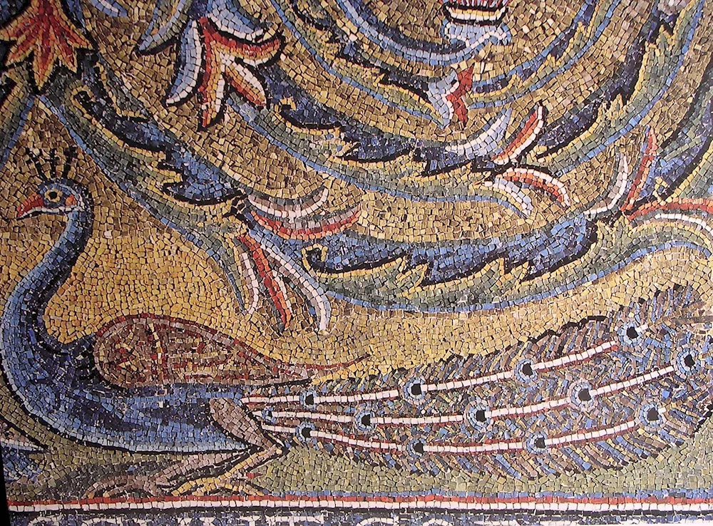 Byzantine smalt mosaic