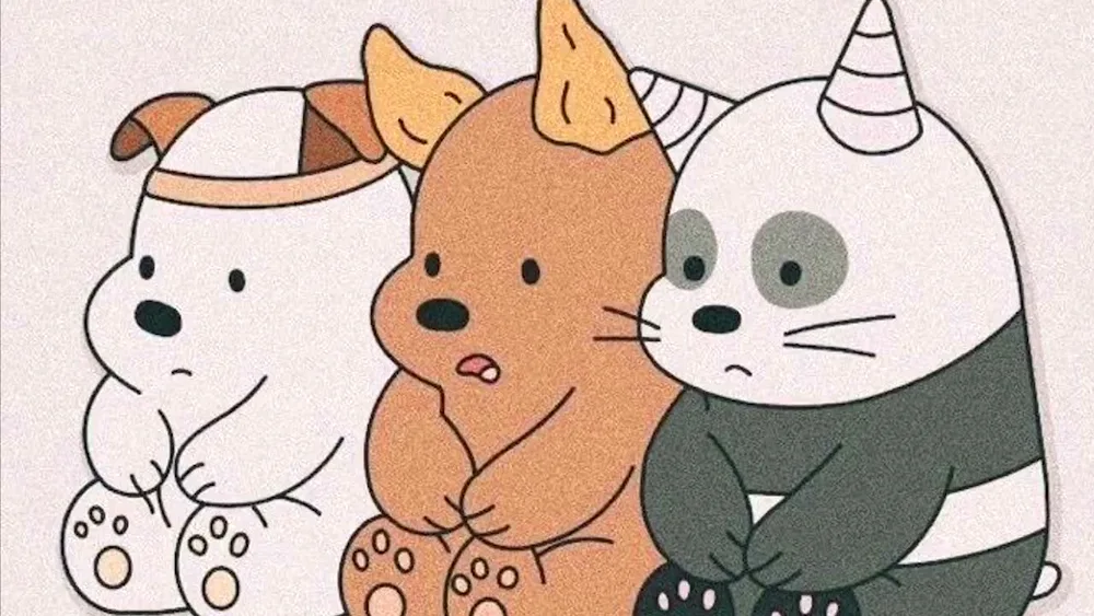 We bare Bears wallpaper