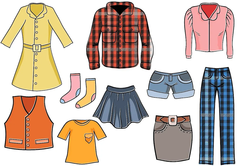 Cartoon clothes