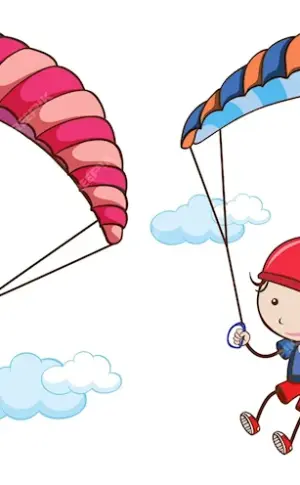 Multi skydivers