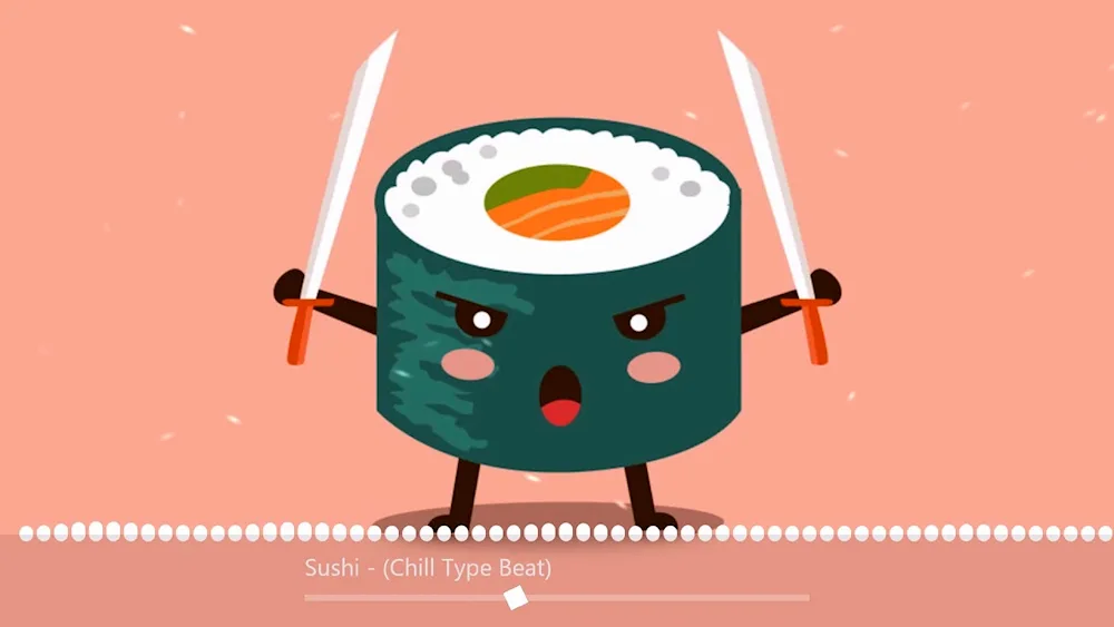 Sushi drawing
