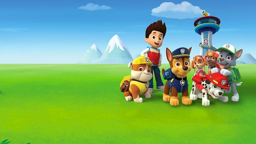 Cartoon Paw Patrol