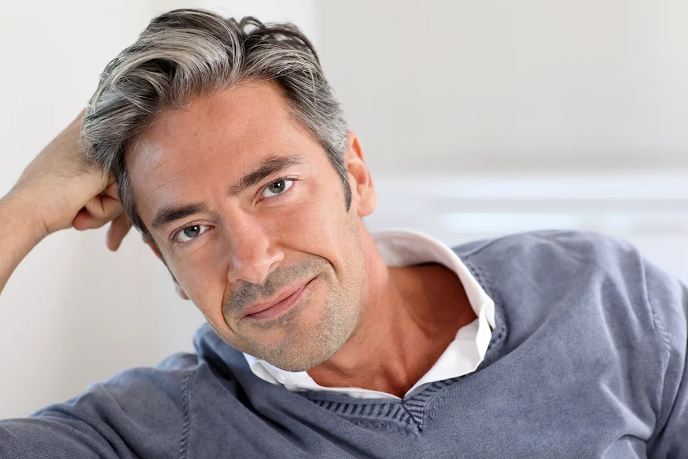 Early grey hair