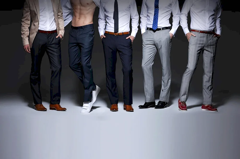 Men in trousers