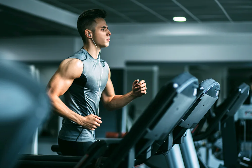 Male in the gym