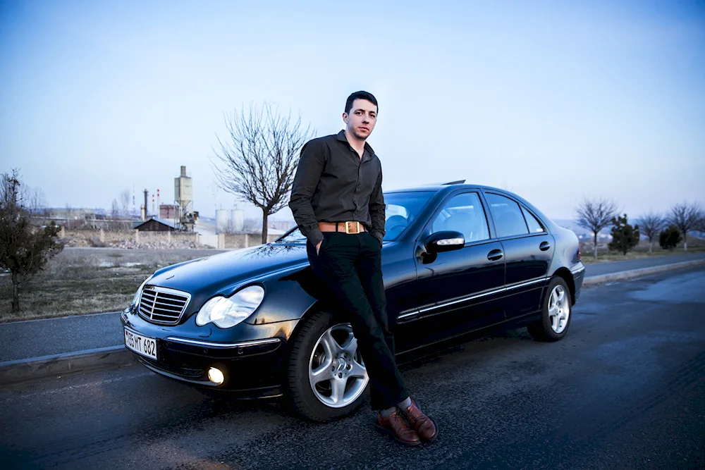 Man near the car