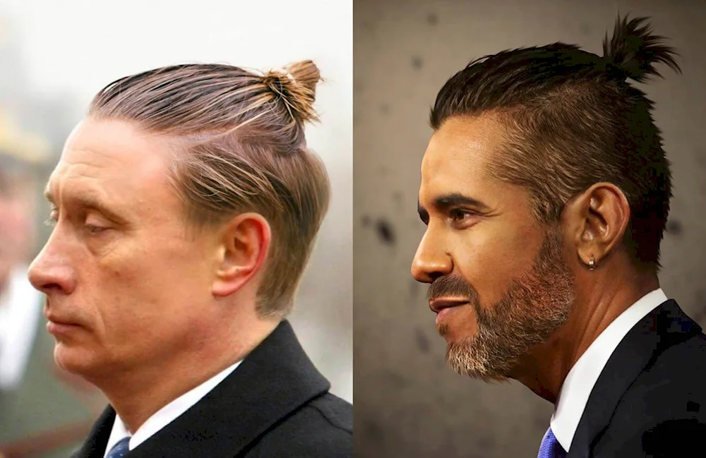 Men's hairstyles with ponytail
