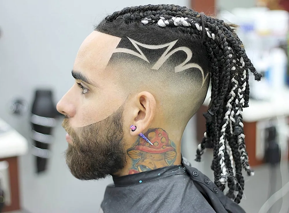 De undercat dreadlocks for men