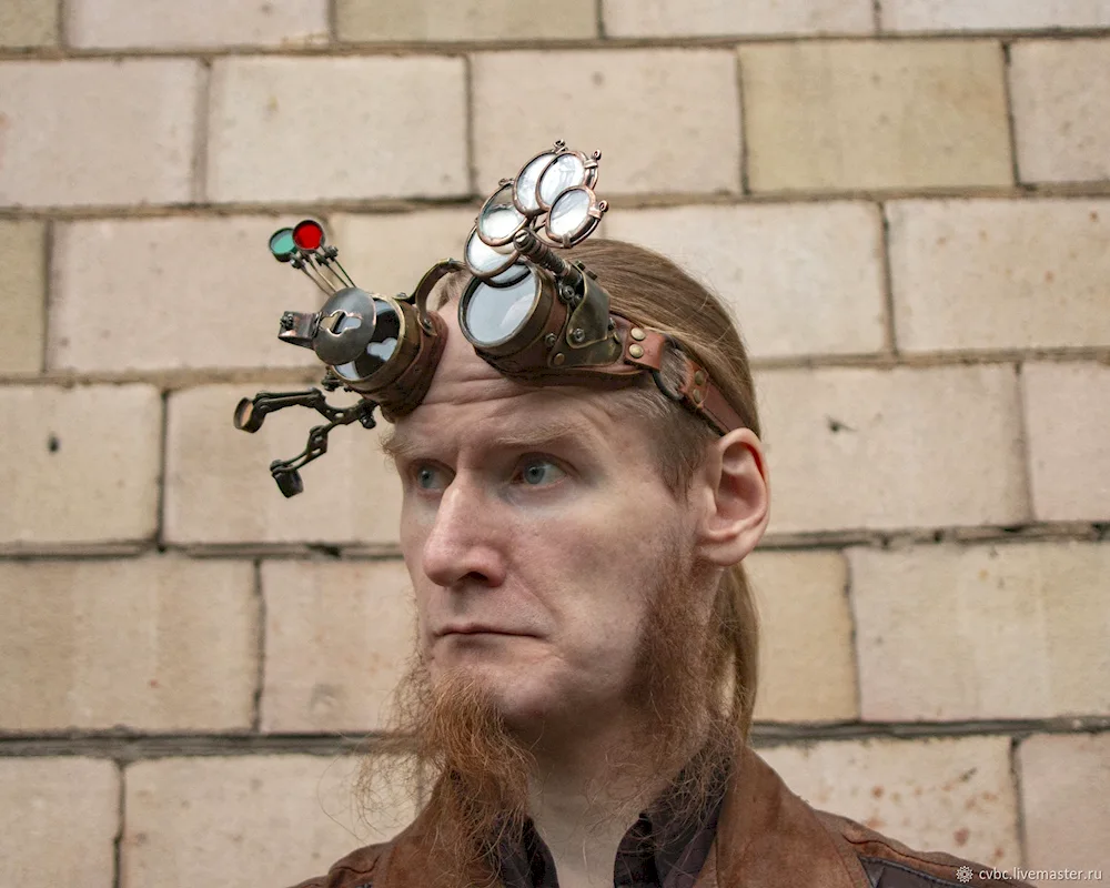 Men's Steampunk hairstyles