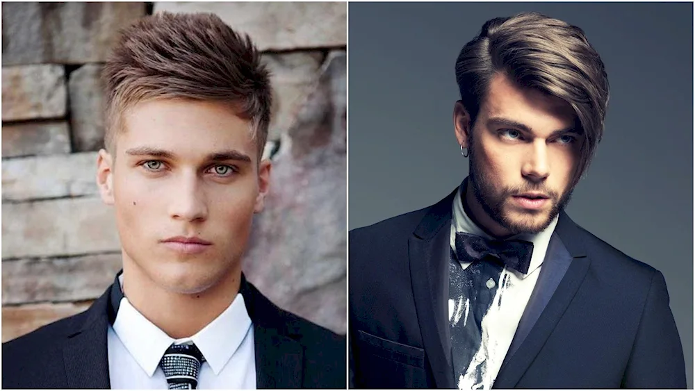 Men's haircuts with bangs