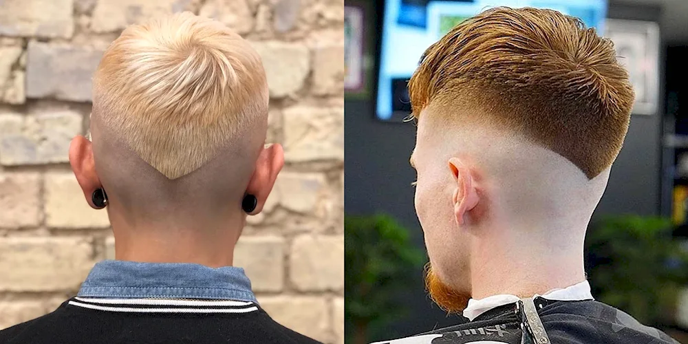 Men's haircuts Neck