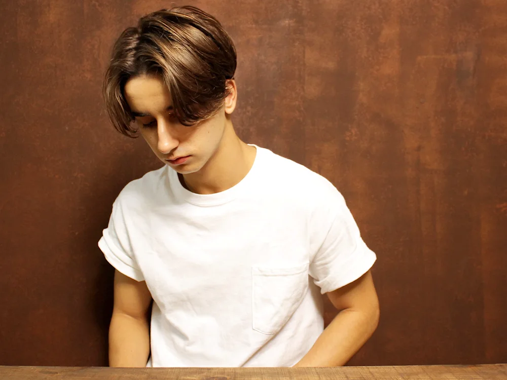 Masculine Brown Haircut for Teenager