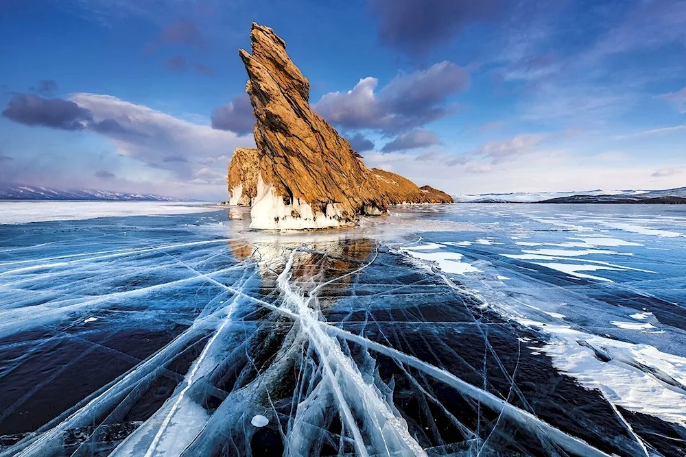 Baikal winter