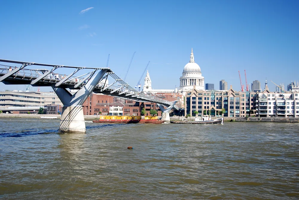 The Thames Embankment in London