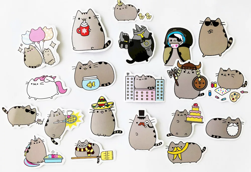 Kawaii stickers for drawing