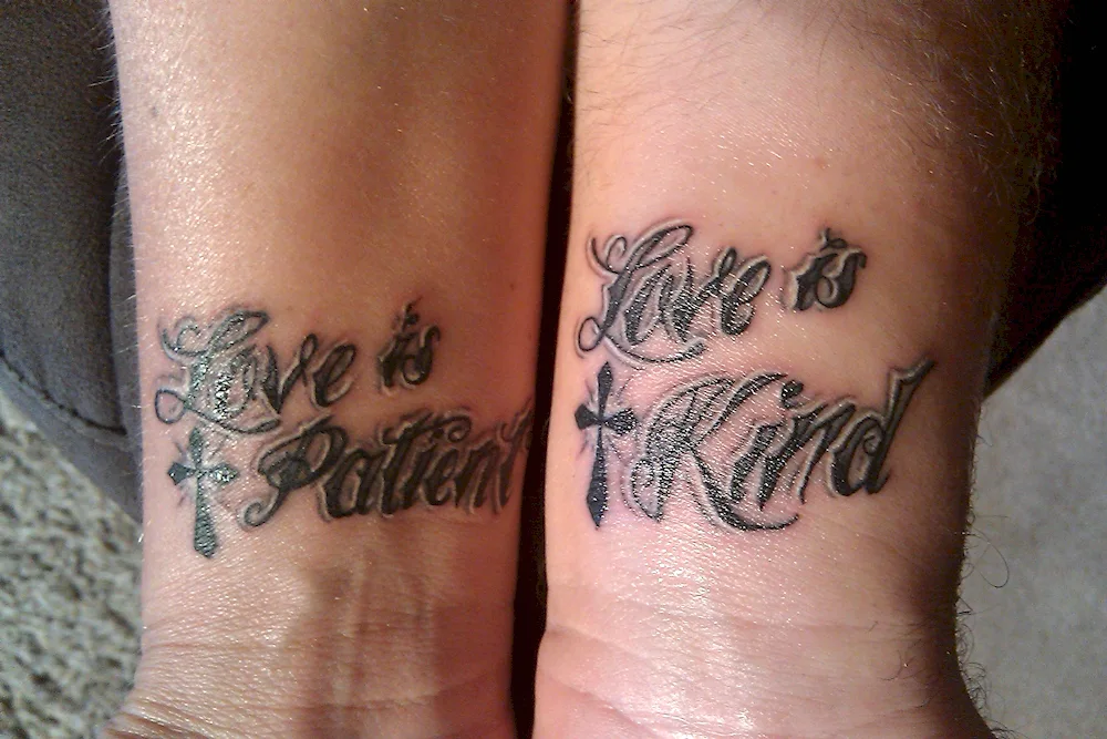 Couple tattoos