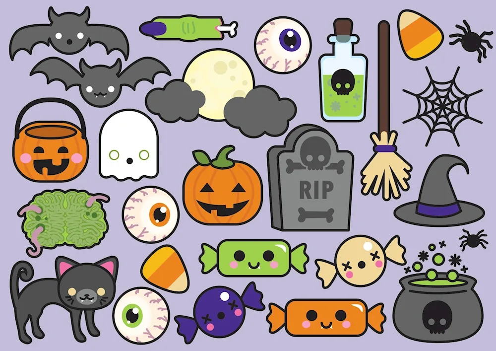 Halloween sticker