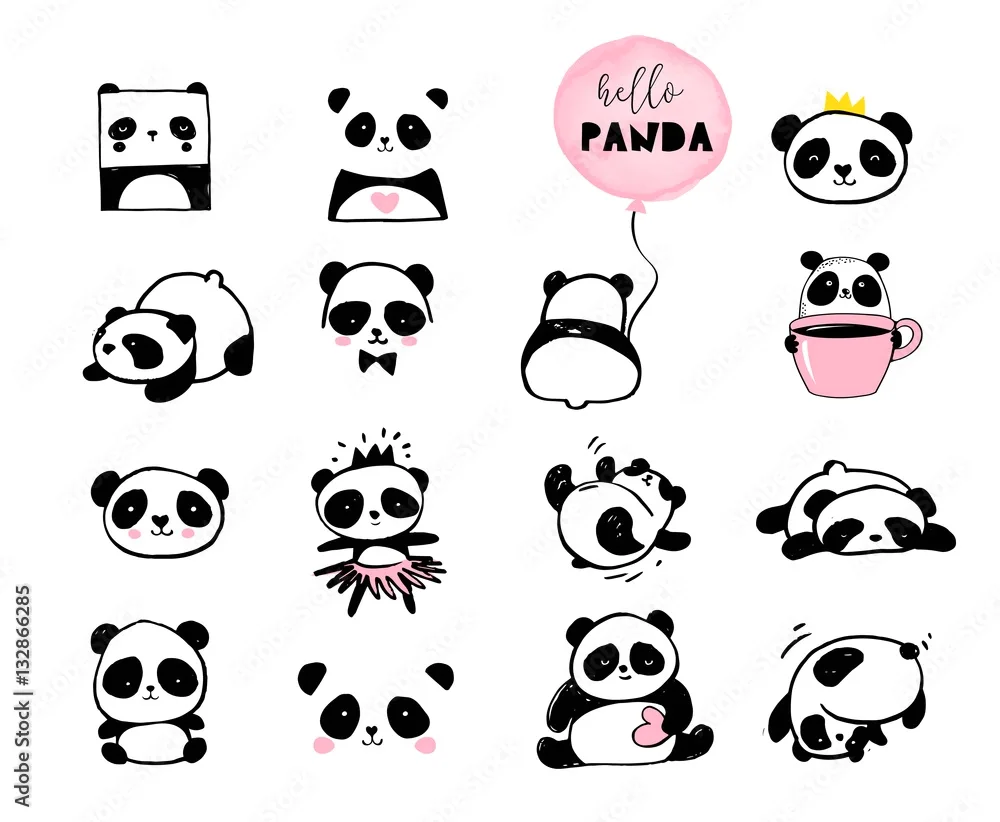 Emoji black and white