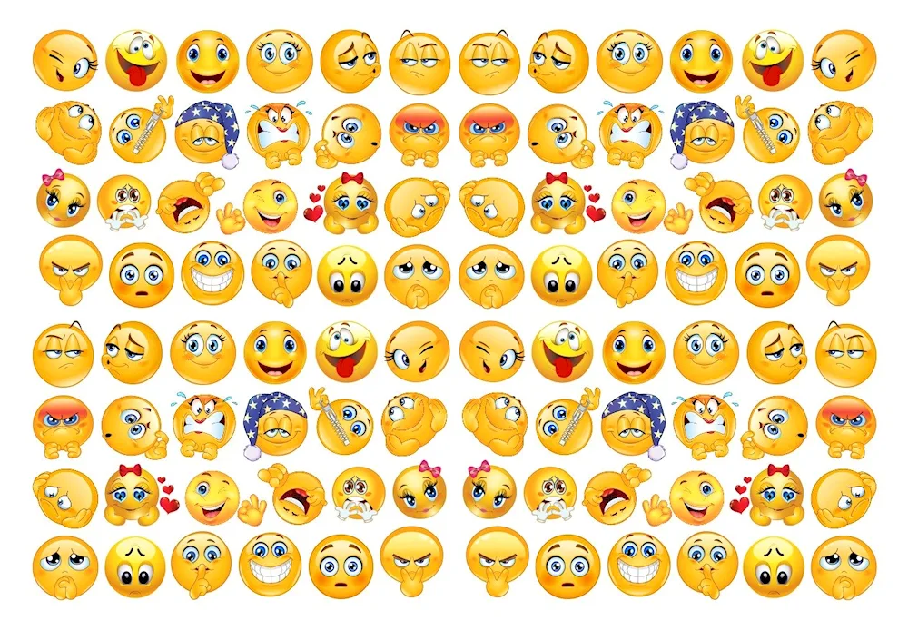 Smiley sticker