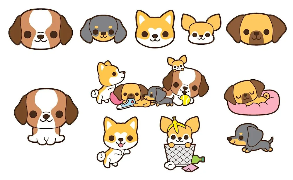 Dog drawings for drawing dog easy