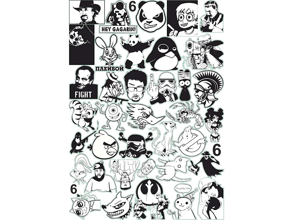 Popular stickers