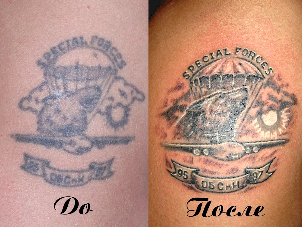 Motorised rifle army tattoos