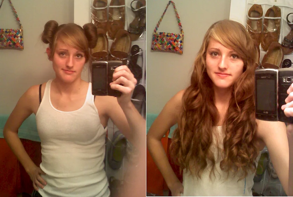 Twist hair on a belt