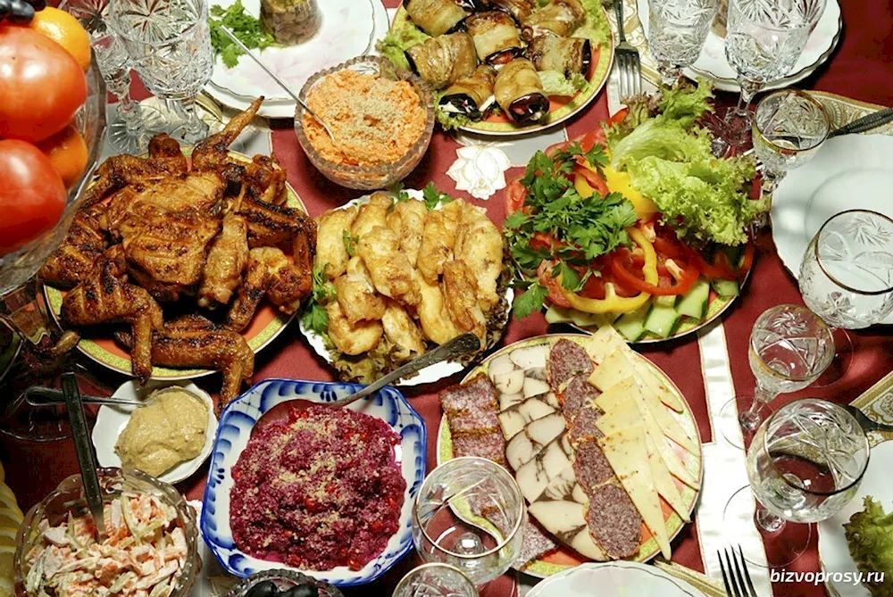 Beautifully set table