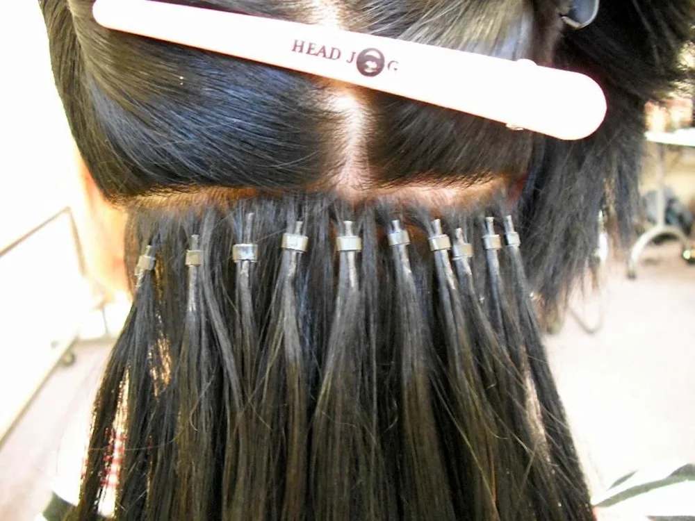 Band hair extensions