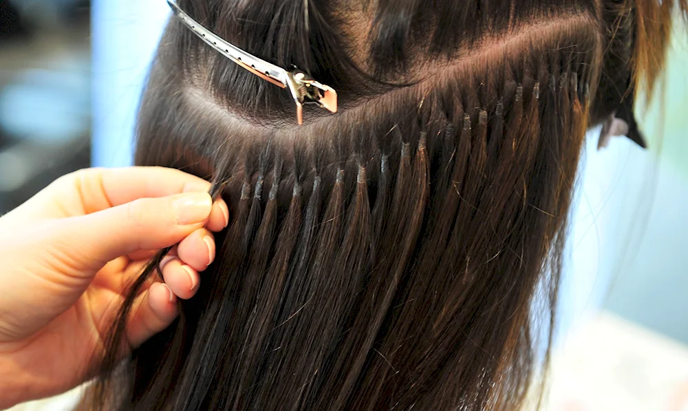 Band hair extensions