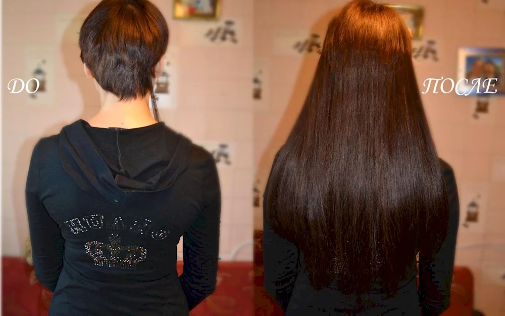 Short hair extensions