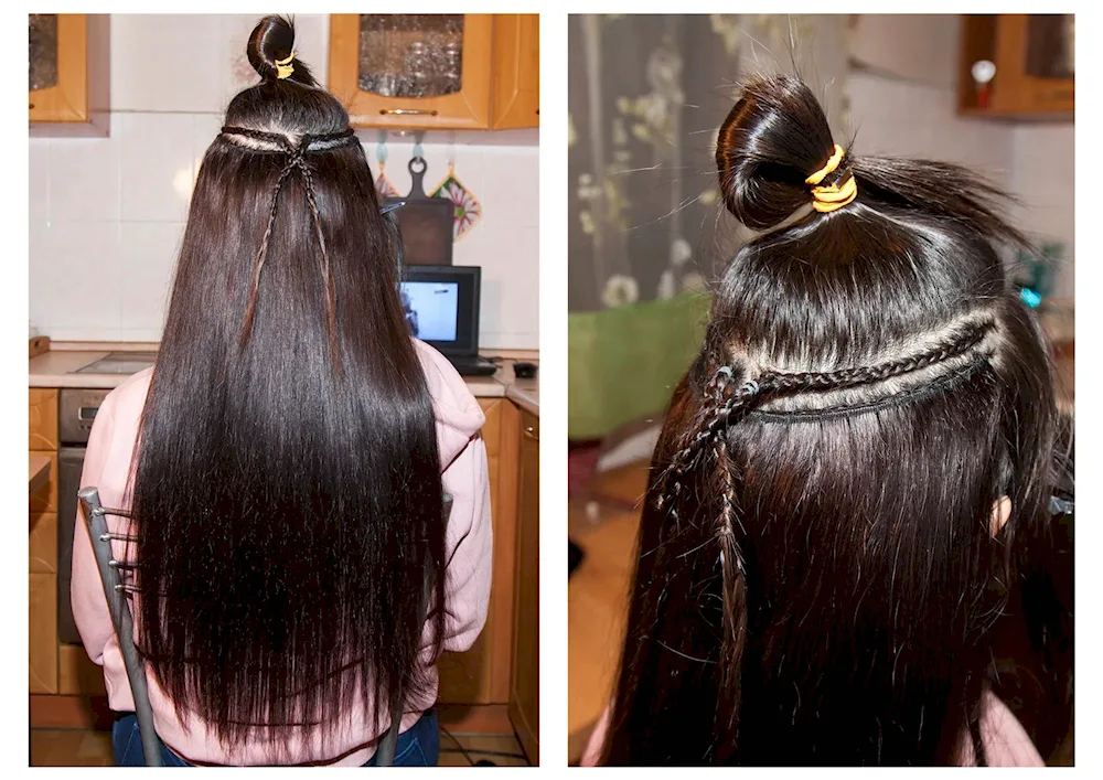 Afro hair extensions