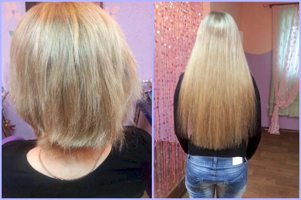 Afro hair extensions with thermal fibre